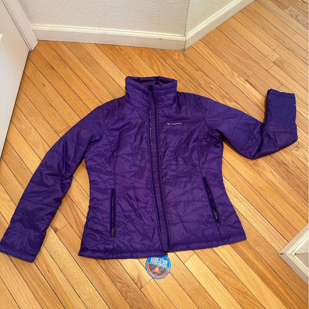 Columbia Vibrant Purple Quilted Jacket